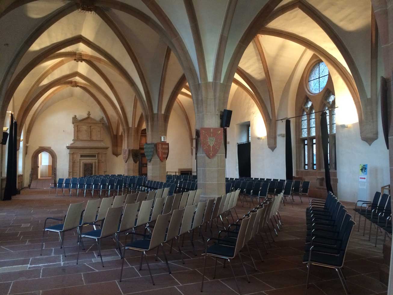 Fürstensaal im Marburger Schloss Foto: Anna Widmer